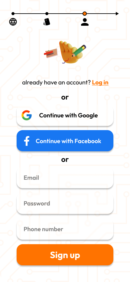 FenTec Sign Up